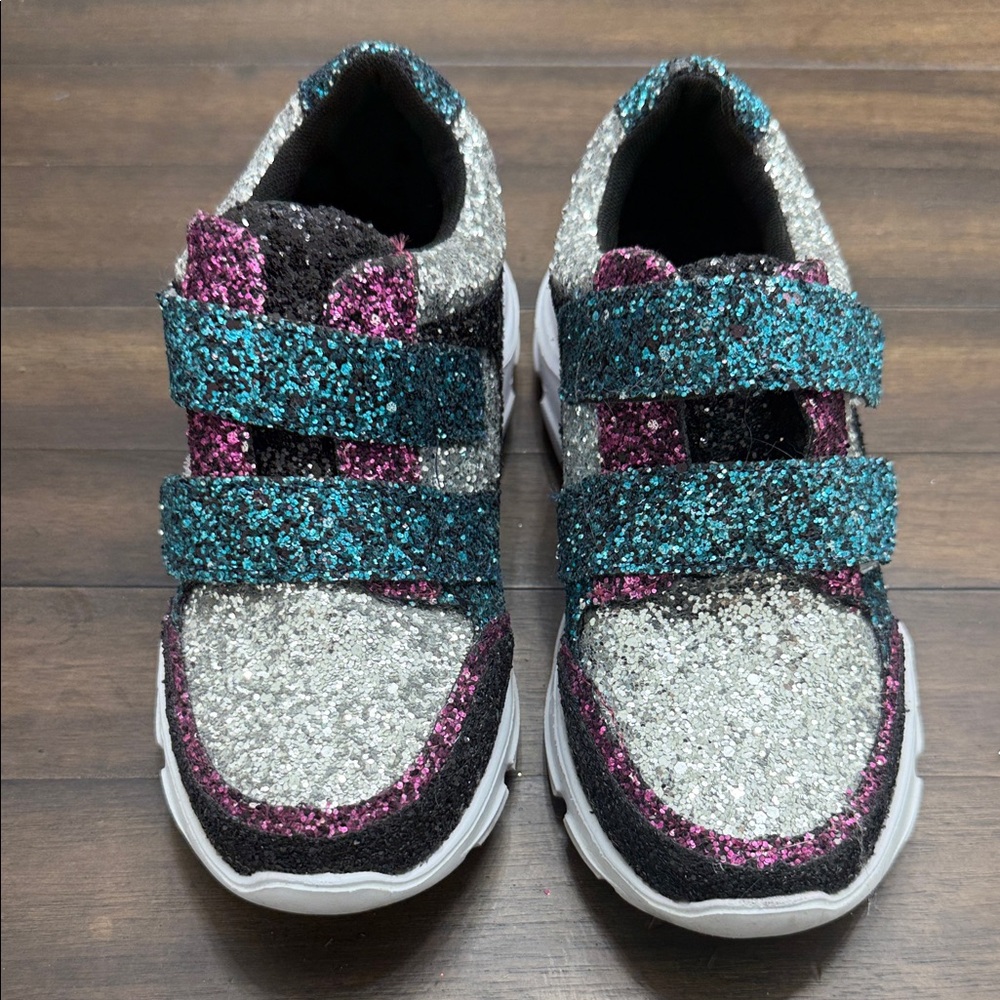 kidpik Glittery Multicolor Sneakers